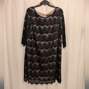 Jessica Howard Eyelash Lace Dress 24W